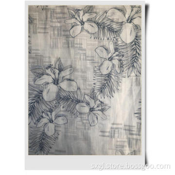 ramie cotton print fabric for garments